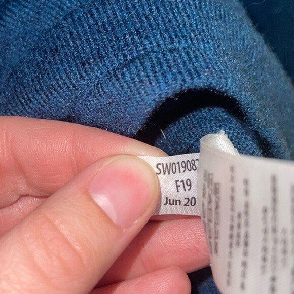 smartwool shadow pine tunic merino wool sweater womens size XS - Picture 8 of 8